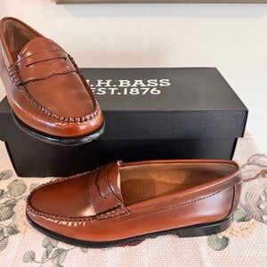 G.H. Bass Whitney Leather Loafers